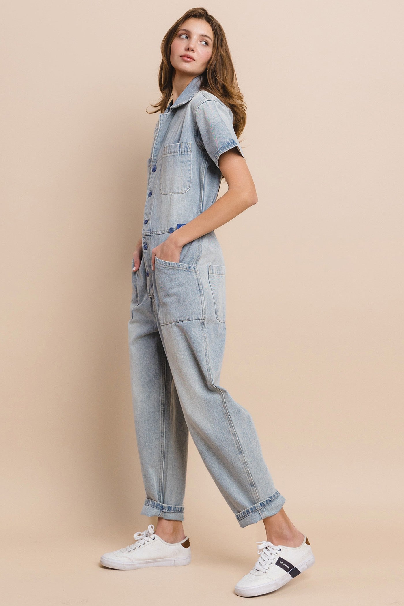 Jumpsuit Jean azul claro