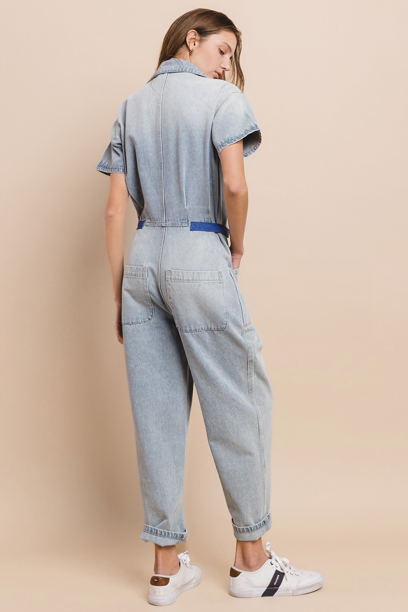 Jumpsuit denim Blanco