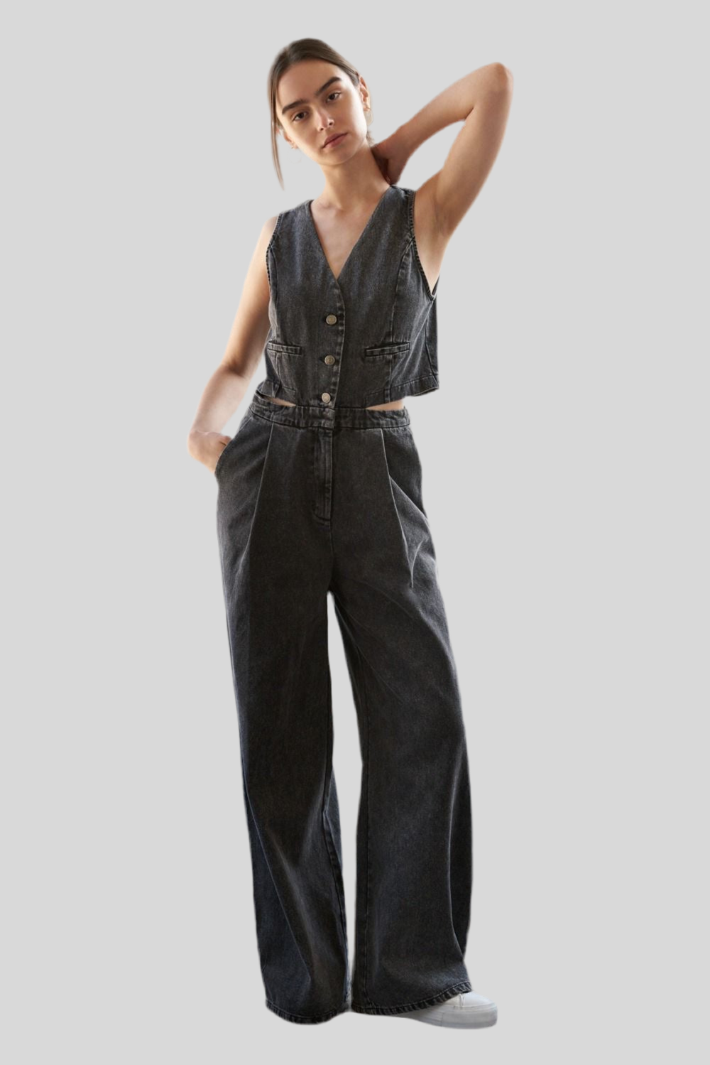 Jumpsuit de Mezclilla la lavado